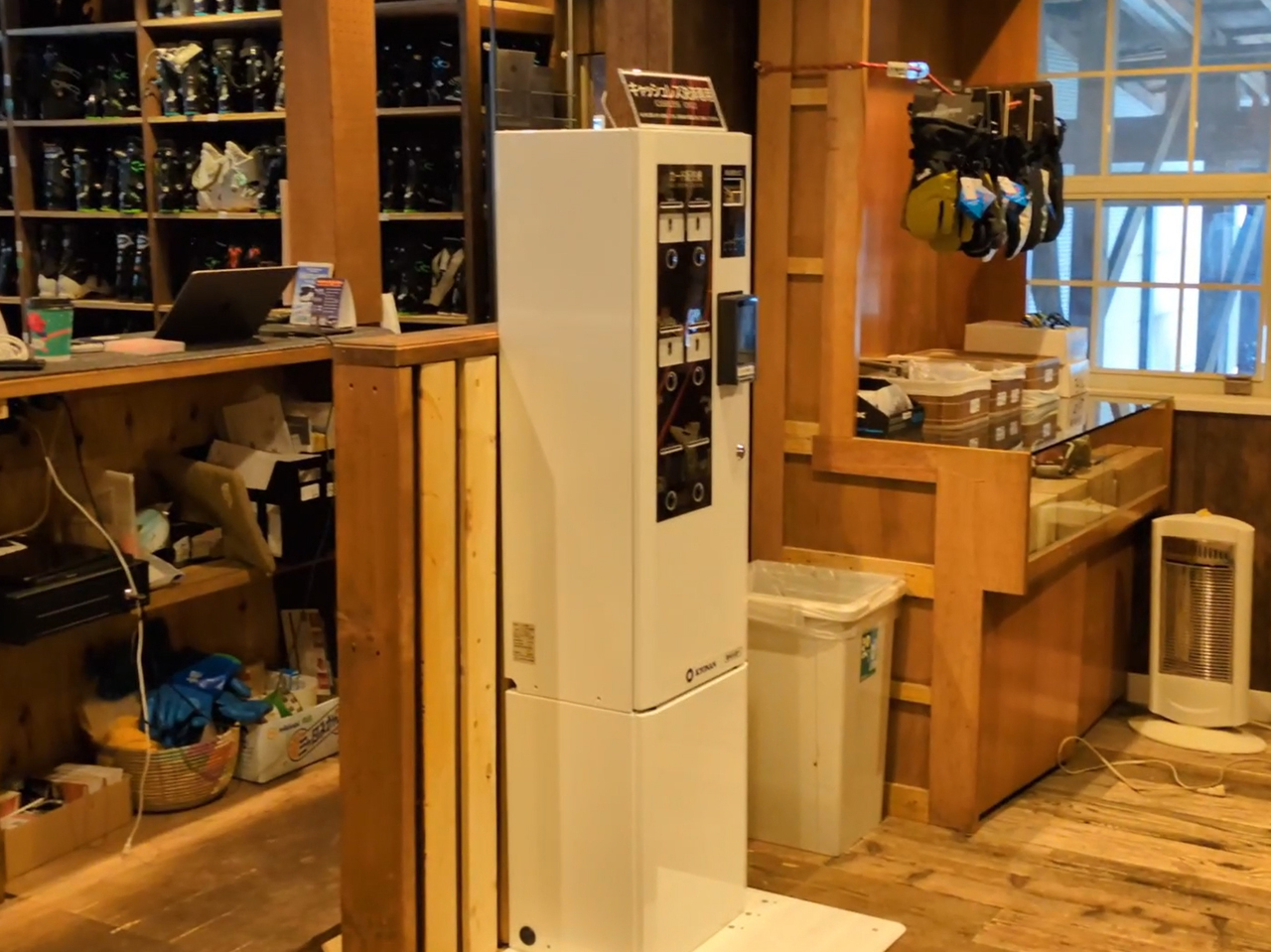 WOODY RENTAL Misorano ShopK235設置後