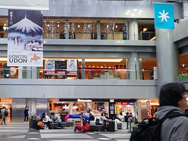 新千歳空港内部